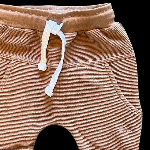 umber-waffle-knit-joggers Laree & Co - Sophia's Style-6